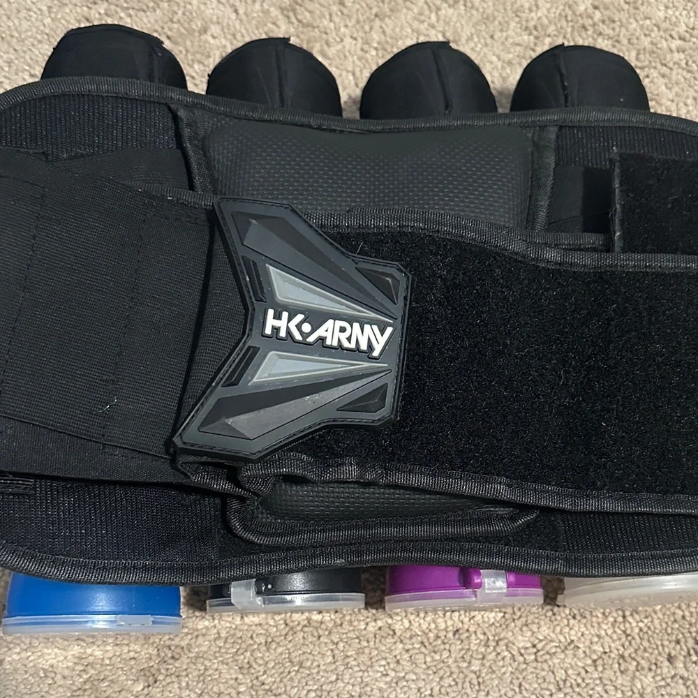 HK Army Paintball Pod Pack with Black, Purple, Blue and Clear Pods - Picture 3 of 6